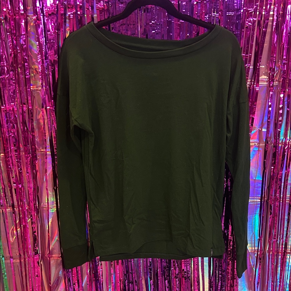 Under Armour Dark Green Long Sleeve Tee